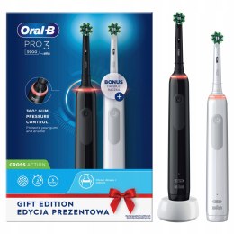 Oral-B Pro3 3900N Biała + Czarna